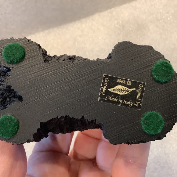 Vintage Castagna Italy Black Scottish Terrier Figurine Resin 1988 - Picture 6 of 6